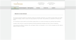 Desktop Screenshot of jwcoonsadvisors.com